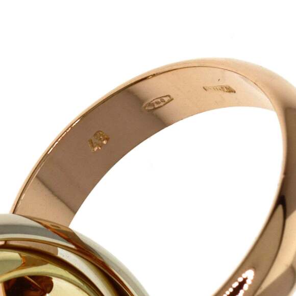 CARTIER Authentic 18k Gold Trinity Ring #48 - Picture 5 of 9
